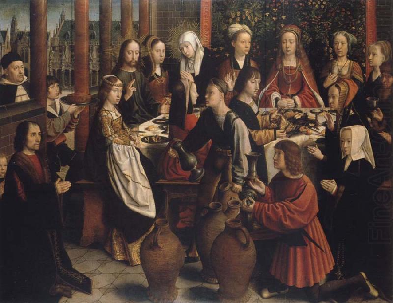 The wedding to canons, Gerard David